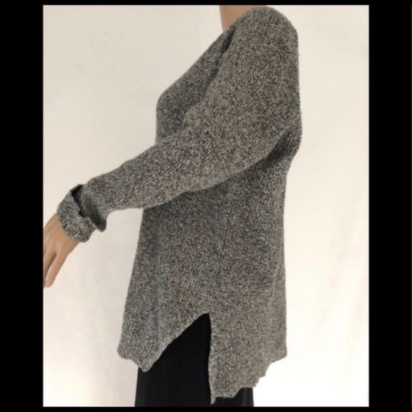 MADEWELL MABLED GRAY OCEANSIDE PULLOVER SWEATER M - Picture 3 of 7